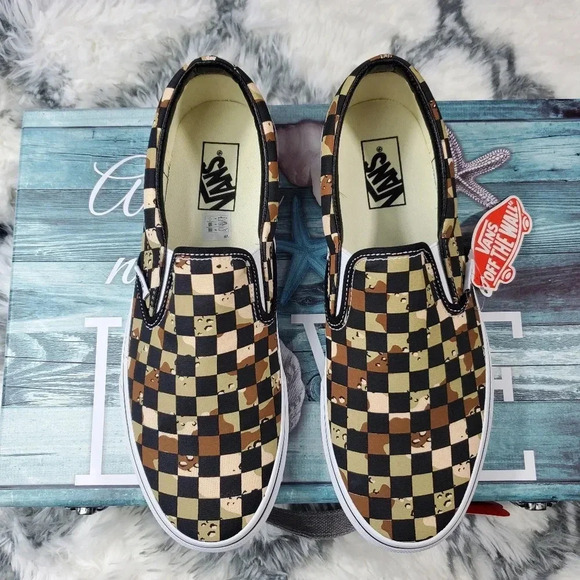 Vans Checkerboard Classic slip on (CL) - Picture 11 of 13